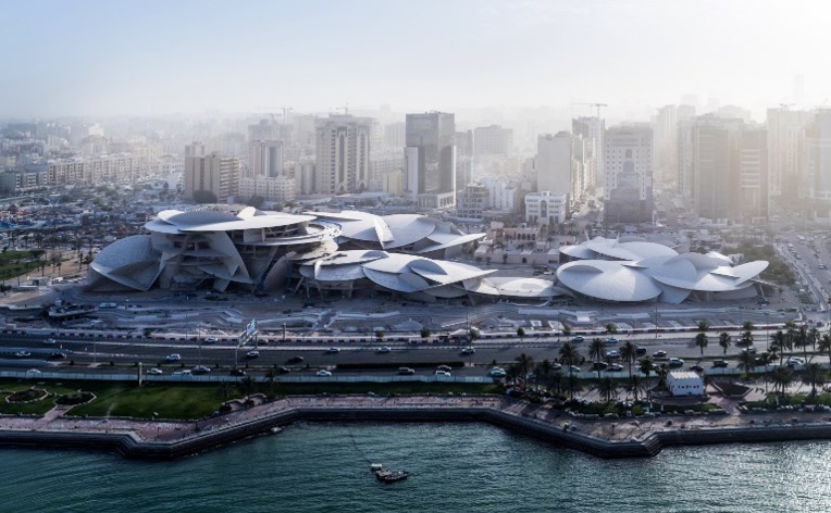 Musée national du Qatar: éclosion de la rose des sables de Jean Nouvel