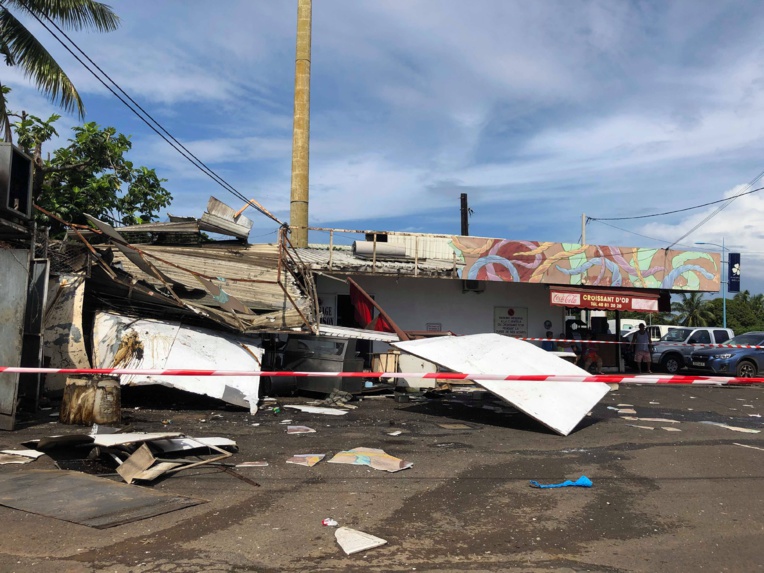 Le snack Croissant d'or détruit dans une explosion