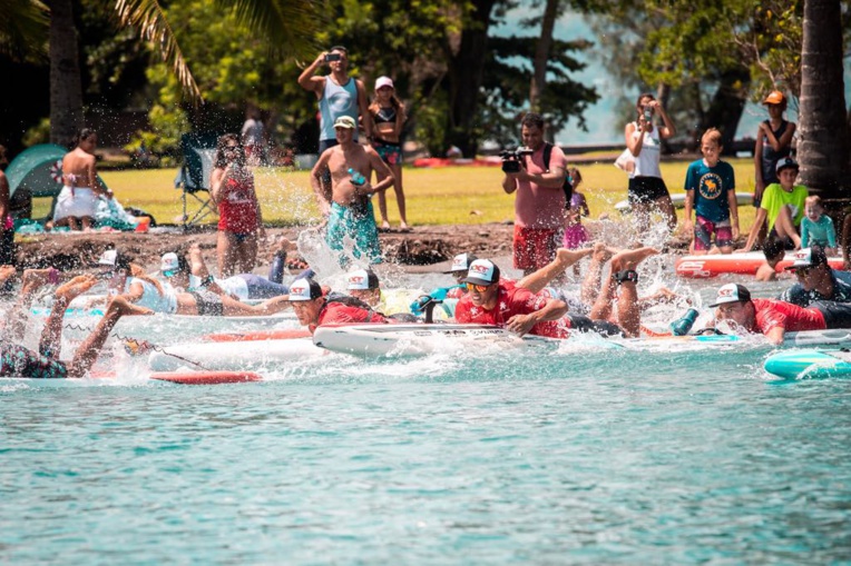 La catégorie prone paddle board est liée au sauvetage © WTT/Jérôme Brouillet La catégorie prone paddle board est liée au sauvetage © WTT/Jérôme Brouillet