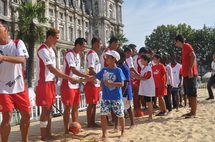 Beach Soccer : les Tiki Toa en match exhibition à Paris