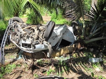 Accident mortel à Tautira : le conducteur avait 2,2 grammes d’alcool dans le sang