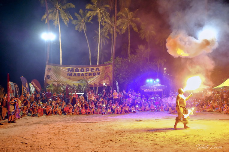 De la danse du feu était au programme © Tahiti Zoom/Moorea Events