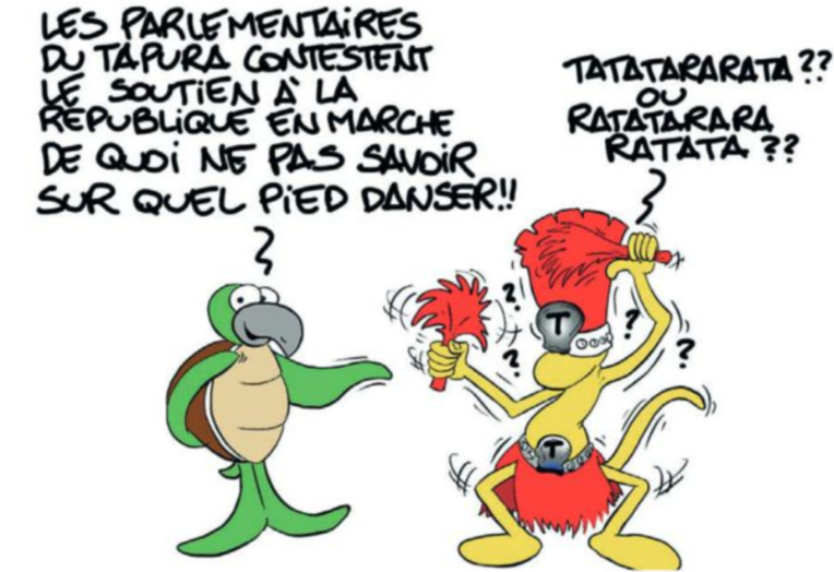 " Les parlementaires Tapura " vu par Munoz " Les parlementaires Tapura " vu par Munoz