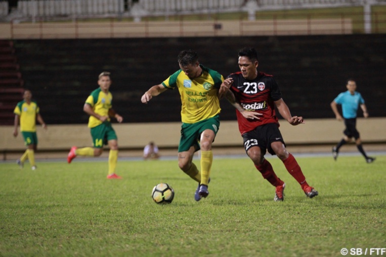 Le choc Tefana-Central a tourné à l'avantage des jaunes Le choc Tefana-Central a tourné à l'avantage des jaunes