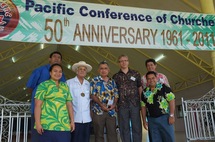 Oscar Temaru affirme avoir le soutien de la Conférence des Eglises du Pacifique