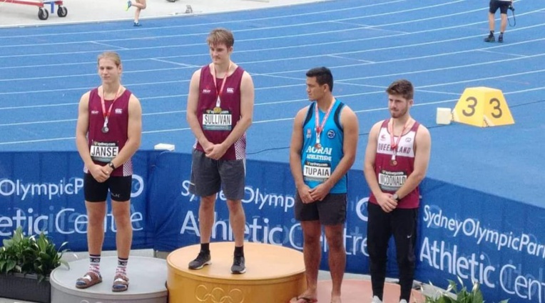 Belle médaille de bronze pour Teura Tupaia