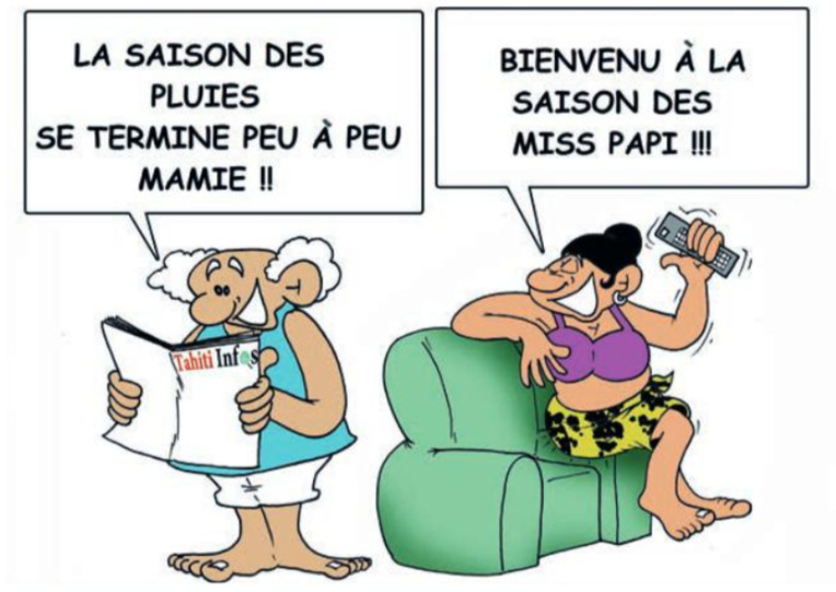 " La saison des miss " vu par Munoz " La saison des miss " vu par Munoz