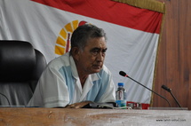 Oscar Temaru - Photo d'archives