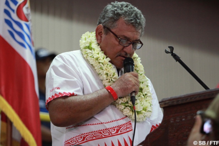 Thierry Ariitotima, président de la FTF Thierry Ariitotima, président de la FTF