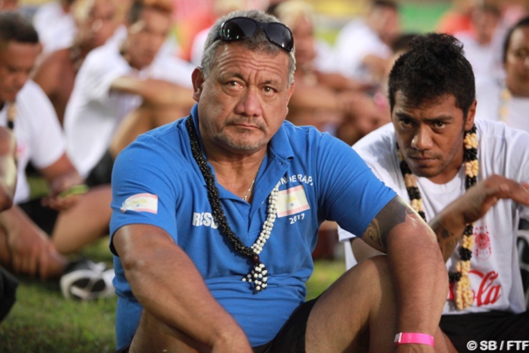 Mickaël Philippe, chef de délégation de Rapa Mickaël Philippe, chef de délégation de Rapa