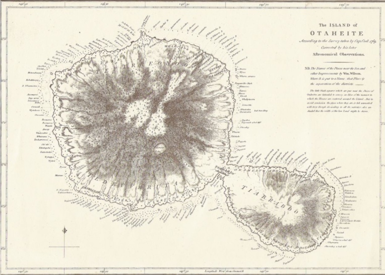 ​Le tour de l’île de Cook et Banks, du 26 juin au 1er juillet 1769