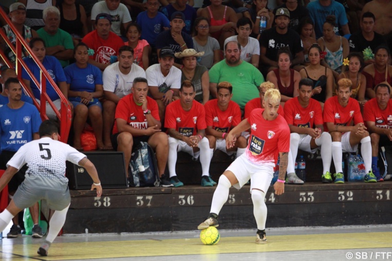 Trois buts ont été marqués par Rapa en première période Trois buts ont été marqués par Rapa en première période