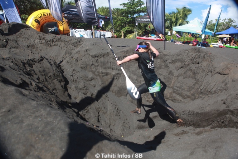 Il fallait fracnhir trois fosses à l'arrivée Il fallait fracnhir trois fosses à l'arrivée