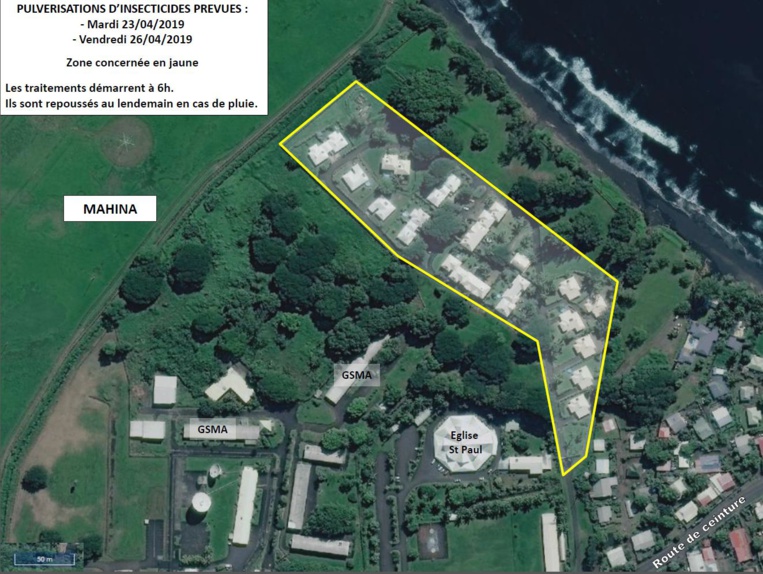 Trois nouveaux quartiers de Mahina touchés par la dengue de type 2 Trois nouveaux quartiers de Mahina touchés par la dengue de type 2