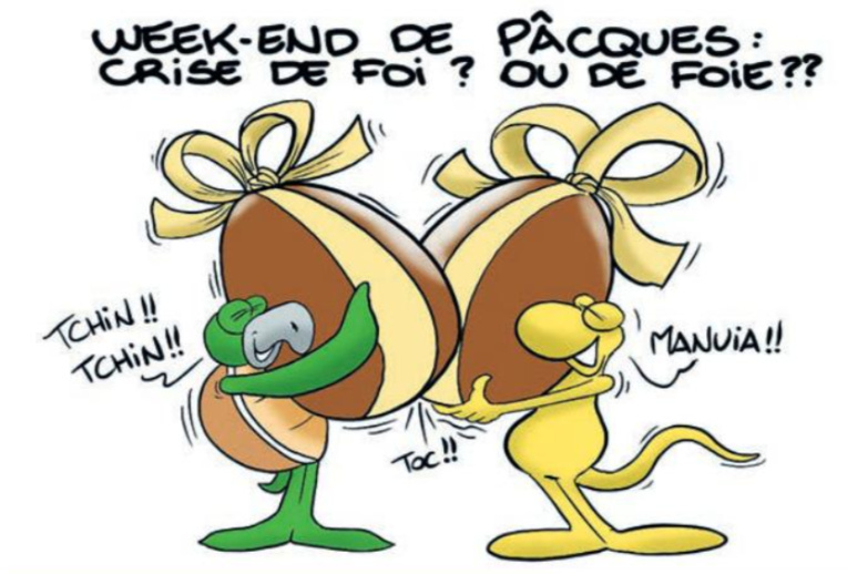 " Week-end de Pâques " vu par Munoz