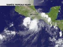 L'ouragan Hilary se forme dans le Pacifique au large du Mexique
