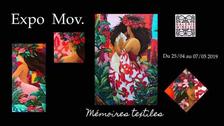 Mov présente "Mémoires textiles" à la galerie Winkler