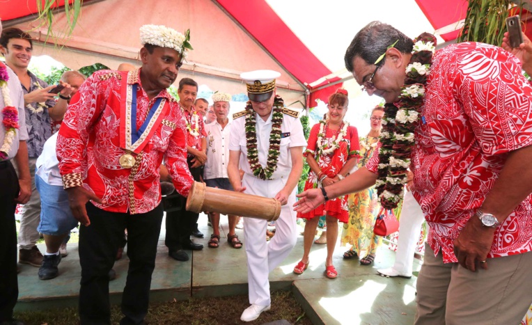 La pose de la première pierre a eu lieu ce vendredi.