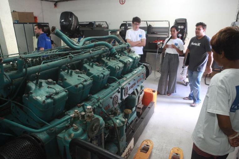 La "salle des machines"