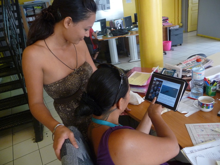 Tahiti Infos lance la 1ère application IPAD dédiée à l'actualité du Fenua