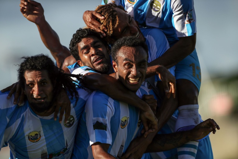 Victoire de Hienghène Sport 2-0 face à Wellington © Shane Wenzlick / www.phototek.nz