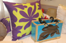 Les sacs, paniers… réalisés par les membres de l’association Tearatapu Jeun’s sont également en vente au salon. Les sacs, paniers… réalisés par les membres de l’association Tearatapu Jeun’s sont également en vente au salon.