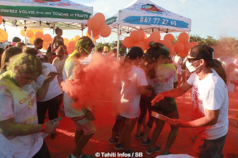 La course s'est déroulée à Fare Ute La course s'est déroulée à Fare Ute