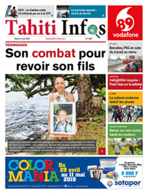 Cliquez sur la Une pour lire le journal.