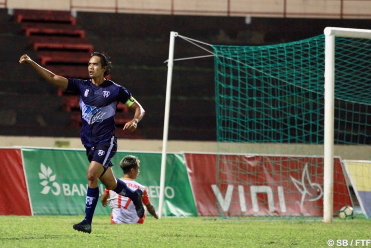 Teaonui Tehau a encore ravi son public avec le premier but Teaonui Tehau a encore ravi son public avec le premier but