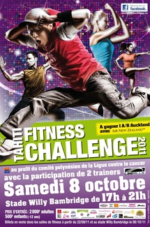 Tahiti Fitness Challenge 2011 au profit de la Ligue contre la cancer