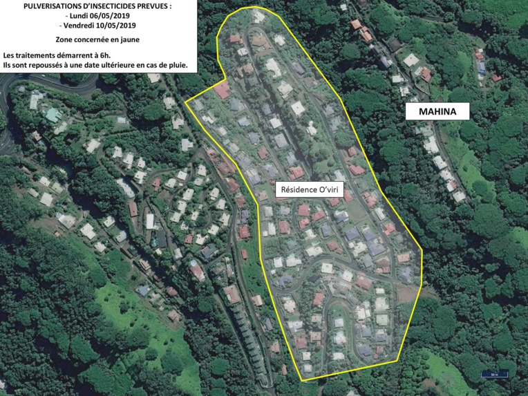Lutte contre la dengue de type 2 : De nouvelles pulvérisations prévues à Mahina Lutte contre la dengue de type 2 : De nouvelles pulvérisations prévues à Mahina
