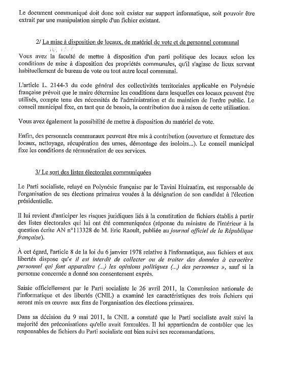 Primaire PS : le Haut-commissariat rappelle l'interdiction de constituer des "fichiers" électoraux