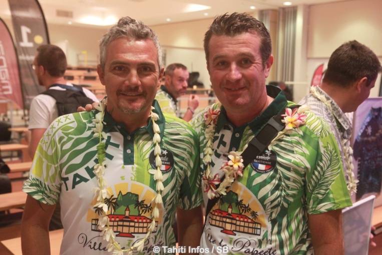 Benoit Rivals et Richard Virenque Benoit Rivals et Richard Virenque