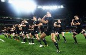 Mondial-2011 - Finale - Nouvelle-Zélande - France: face au haka