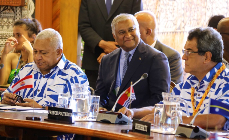 Forum des îles du Pacifique : le réchauffement climatique au cœur des débats Forum des îles du Pacifique : le réchauffement climatique au cœur des débats