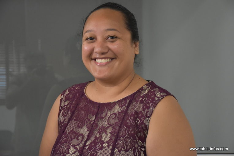 La présidente de la Jeune chambre économique de Tahiti, Manuia Maiti, assurera la présidence du COSR jusqu'en 2021.
