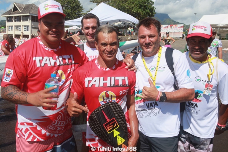 Patrick Viriamu lors des championnats du monde de vitesse en 2018 Patrick Viriamu lors des championnats du monde de vitesse en 2018