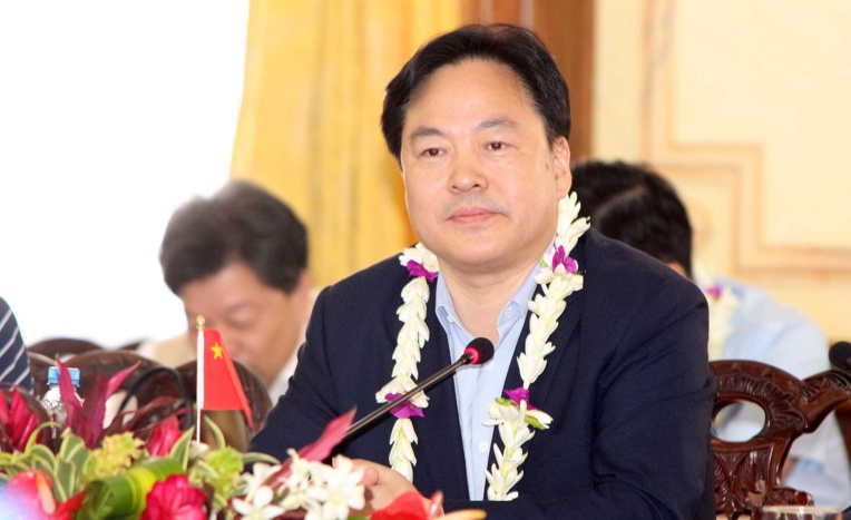 Une délégation des autorités de la ville de Jiangyin à Tahiti Une délégation des autorités de la ville de Jiangyin à Tahiti