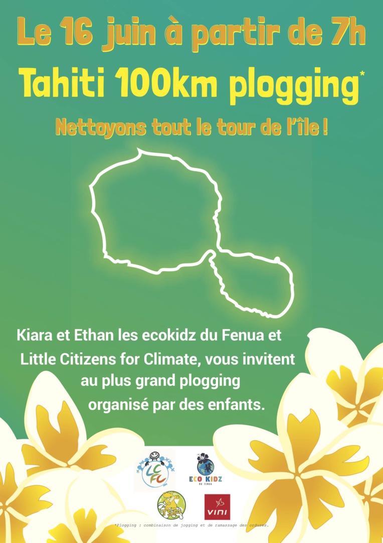 Course à pied – Plogging : Un plogging géant autour de l’île de Tahiti Course à pied – Plogging : Un plogging géant autour de l’île de Tahiti