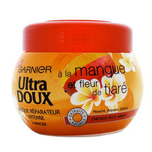 Masque pour cheveux à la mangue et à la fleur de tiare