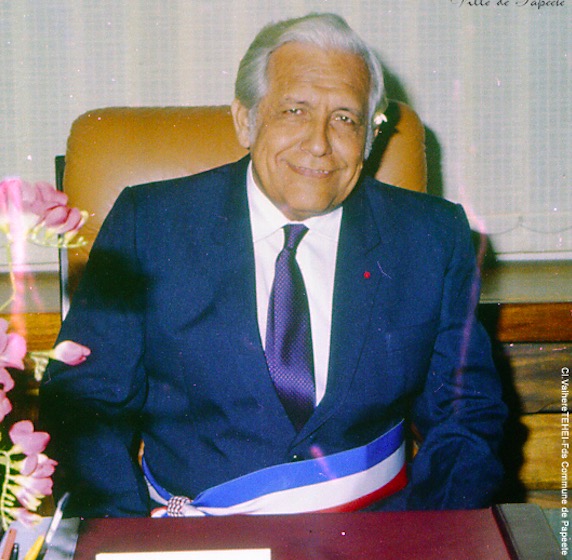 Jean Juventin a été maire de Papeete de 1977 à 1993. (Photo : Ville de Papeete).