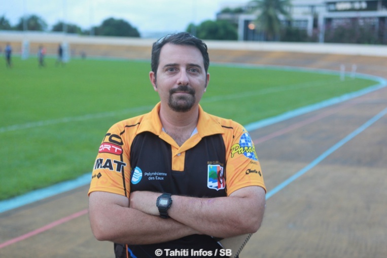 Teiki Dubois, manager de Pirae et membre de la FPR Teiki Dubois, manager de Pirae et membre de la FPR