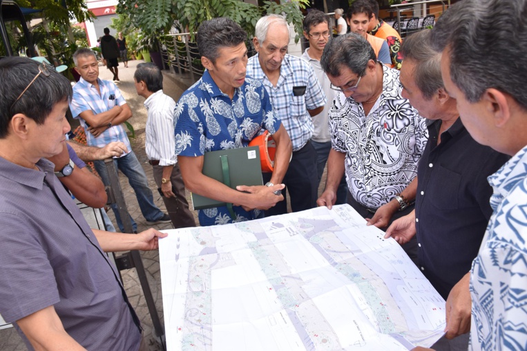 La tournée des chantiers du Grand Papeete La tournée des chantiers du Grand Papeete