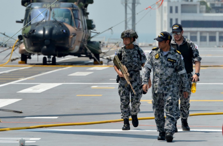 Des pilotes australiens ciblés par des lasers en mer de Chine méridionale