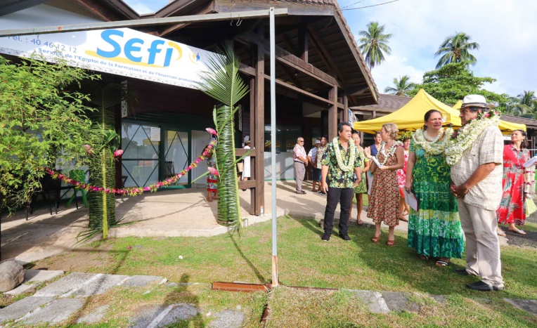 Une nouvelle antenne du Sefi inaugurée à Moorea Une nouvelle antenne du Sefi inaugurée à Moorea