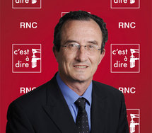 Bernard Deladrière, ici sur le plateau de RNc succède à Charles Lavoix