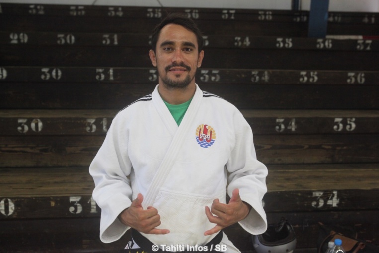 Gaston Lafon, médaillé d'argent en -73 kg
