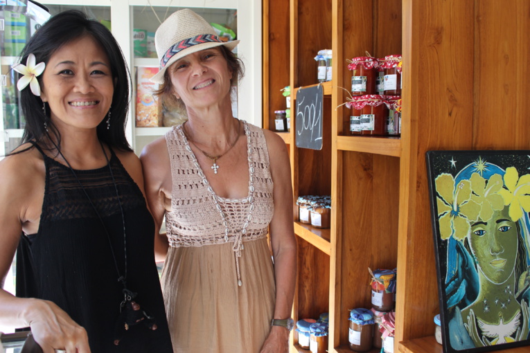 Sherita Tsong (à gauche) et Odile Beugnot.