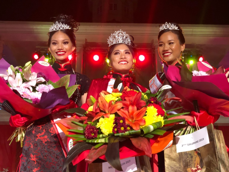 Alyzée Yao Tham Sao, Heimiti Teng et Erita San Choi.