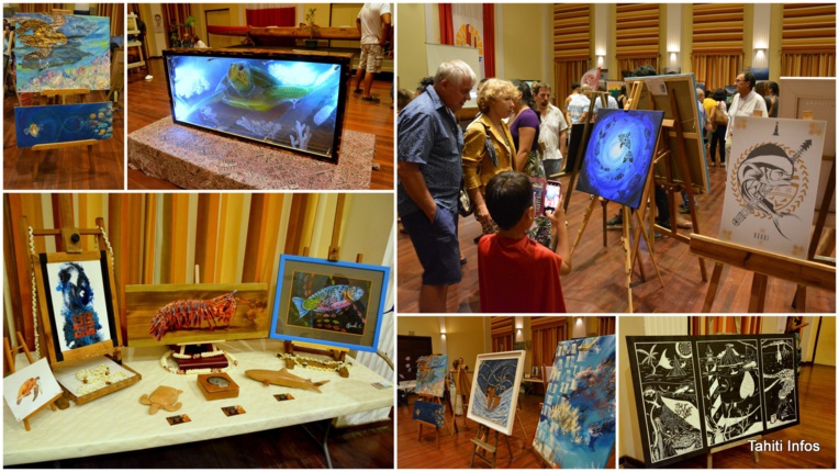 Une centaine d’œuvres est à découvrir… Et à acheter ! Une centaine d’œuvres est à découvrir… Et à acheter !